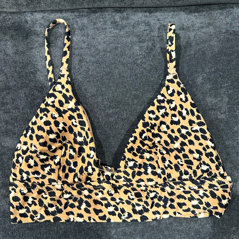 Aerie triangle bikini top